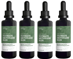 Earth Harmony Methylene Blue Pharmaceutical Grade 99.99% - 2 Fl Oz, (4-Pack)