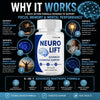 Image of Neuro Lift Nootropic Natural Brain Health Support Formula NeuroLift 300 Capsules