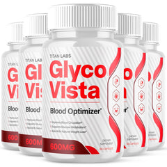(5 Pack) Glyco Vista Advanced Blood Health Support Formula GlycoVista 300 Caps