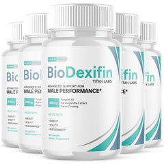 (5 Pack) BioDexifin Advanced Male Health Support Formula Bio Dexifin 300 Capsules