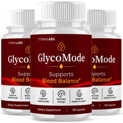 (3 Pack) Glyco Mode Pills Advanced Blood Health Support Supplement GlycoMode 180 Capsules