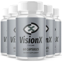 (5 Pack) VisionX Advanced Support for Healthy Eye Function Vision X 300 Capsules