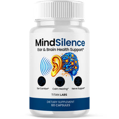 MindSilence Nootropic Brain Health Support Supplement Mind Silence 60 Capsules