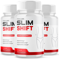 (3 Pack) Slim Shift Advanced Energy & Fitness Support Formula SlimShift 180 Capsules