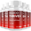 Image of (5 Pack) Gluco Thrive Advanced Blood Health Support Vitamin GlucoThrive 300 Capsules