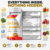Image of (3 Pack) Gelagen Gummy Advanced Skin Health Support Formula Gela Gen 180 Gummies