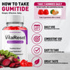 Image of (5 Pack) VitaReset ACV Gummys 1000MG Advanced Vita Reset Supplement 300 Gummies