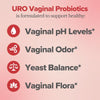 Image of O Positiv URO Vaginal Probiotics for Women pH Balance with Prebiotics & Lactobacillus Probiotic Blend - Vaginal Health Supplement