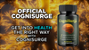 Image of (3 Pack) CogniSurge Nootropic All Natural Formula Brain Supplement 180 Capsules