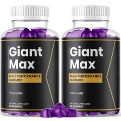 (2 Pack) Giant Max ACV Gummy Male Health Support Supplement GiantMax 120 Gummies