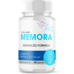 (1 Pack) Memora Advanced Nootropic Natural Brain Support Supplement 60 Capsules