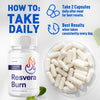 Image of (1 Pack) Resvera Burn Advanced Energy & Fitness Support ResveraBurn 60 Capsules