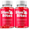 Image of (2 Pack) Slim Bites ACV Gummys 1000MG Advanced SlimBites Supplement 120 Gummies