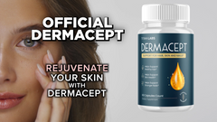(2 Pack) Dermacept Advanced Healthy Skin Support Supplement Derma Cept 120 Capsules