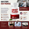 Image of Honey Flush Pills Advanced Blood Health Support Formula HoneyFlush 120 Capsules