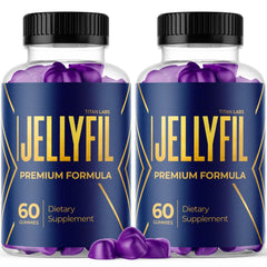 (2 Pack) Jellyfil Gummys Advanced Male Support Supplement Jelly fil 120 Gummies