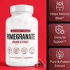 Image of 3Pack Alevia Pomegranate Capsules 60ct Organic Extract Antioxidant