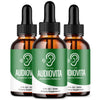 Image of (3 Pack) Audiovita Ear Support Drops All Natural Audio Vita Vitamin 180 Servings