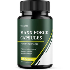 (1 Pack) Maxx Force Advanced Male Health Support Formula MaxxForce 60 Capsules