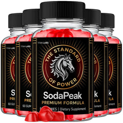 Soda Peak ACV Gummys Advanced Male Health Support Formula SodaPeak 300 Gummies
