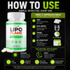 Image of (3 Pack) Lipo Flame Advanced Energy & Fitness Support Formula LipoFlame 180 Caps