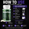 Image of (1 Pack) BrainMary Advanced Natural Brain Support Formula Brain Mary 60 Capsules