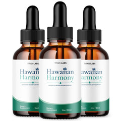 (3 Pack) Hawaiian Harmony Blood Health Support Drops HawaiianHarmony 90 Servings