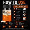 Image of AlkaBurn Advanced Energy and Fitness Support Supplement Alka Burn 300 Capsules