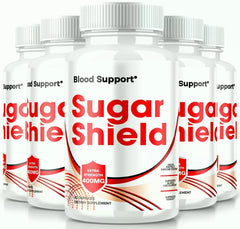 (5 Pack) Sugar Shield Blood Sugar Support Supplement 300 Capsules