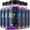 Image of (5 Pack) JellyBlue Gummys Male Health Support Supplement Jelly Blue 300 Capsules