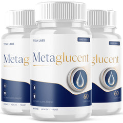 (3 Pack) Metaglucent Advanced Blood Health Support Formula Meta Glucent 180 Capsules