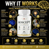 Image of Roscept Nootropic Natural Brain Health Support Supplement Ros Cept 300 Capsules
