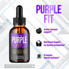 Image of (5 Pack) Purple Fit Drops Natural Health & Fitness Formula PurpleFit 150 Serving
