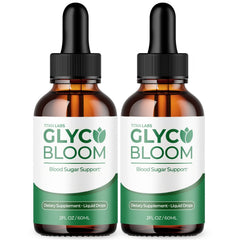 (2 Pack) Glyco Bloom Blood Health Support Drops GlycoBloom Formula 60 Servings