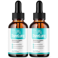 (2 Pack) PureLung Drops Advanced Lungs Health Support Pure Lung 60 Servings