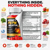 Image of (3 Pack) Honey Peak Gelatin ACV Gummys 1000MG HoneyPeak Supplement 180 Gummies