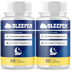 Image of (2 Pack) Sleepem Pills Advanced Formula Brain Health Support Supplement 120 Capsules