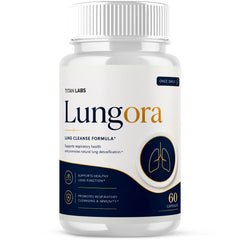 Lungora Advanced Lungs Health Support Vitamin Supplement Lung Ora 60 Capsules