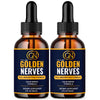 Image of Golden Nerves Drops Advanced Nerve Health Max Support GoldenNerves 60 Servings