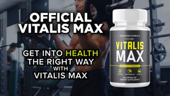 (1 Pack) Vitalis Max Advanced Male Health Support Formula VitalisMax 60 Capsules