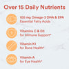 Image of SmartyPants Kids Multivitamin Gummies - Improved Formula: Omega 3 60 Count (30 Day Supply)