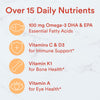 Image of SmartyPants Kids Multivitamin Gummies - Improved Formula: Omega 3 60 Count (30 Day Supply)