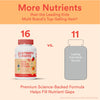 Image of SmartyPants Kids Multivitamin Gummies - Improved Formula: Omega 3 60 Count (30 Day Supply)