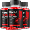Image of (3 Pack) Horse Peak Gelatin Advanced Male Health Support Supplement 180 Gummies