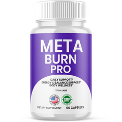 (1 Pack) Meta Burn Pro Advanced Energy & Fitness Formula MetaBurnPro 60 Capsules