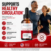 Image of Steady Flow Drops Advanced Blood Health Support Formula SteadyFlow 30 Servings