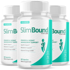(3 Pack) SlimBound Advanced Energy & Fitness Support Formula Slim Bound 180 Capsules