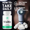 Image of (5 Pack) Visitix Vision Pills Support Healthy Eye Function Visi Tix 300 Capsules