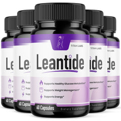 (5 Pack) Leantide Advanced Energy & Fitness Support Formula Lean Tide 300 Caps