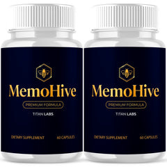 MemoHive Nootropic Natural Brain Health Support Supplement Memo Hive 120 Capsule